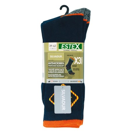 Lot de 3 paires de chaussettes NO COMPRIM