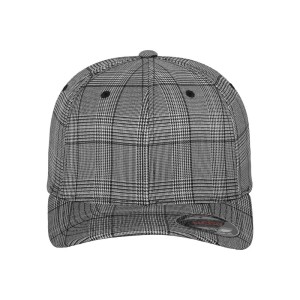 Casquette motif prince de galles