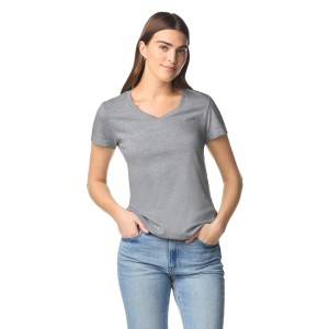 T-shirt femme col v Softstyle
