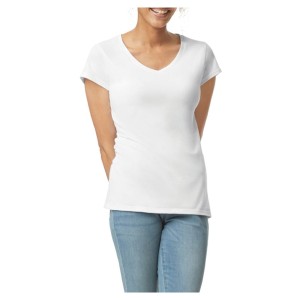 T-shirt femme col v Softstyle