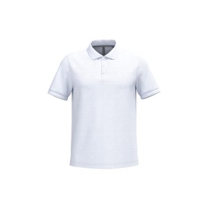 Polo piqué manches courtes homme