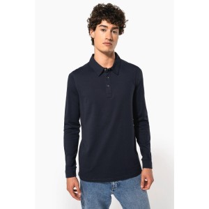 Polo jersey manches longues homme