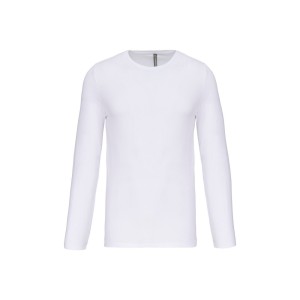 T-shirt col rond manches longues homme