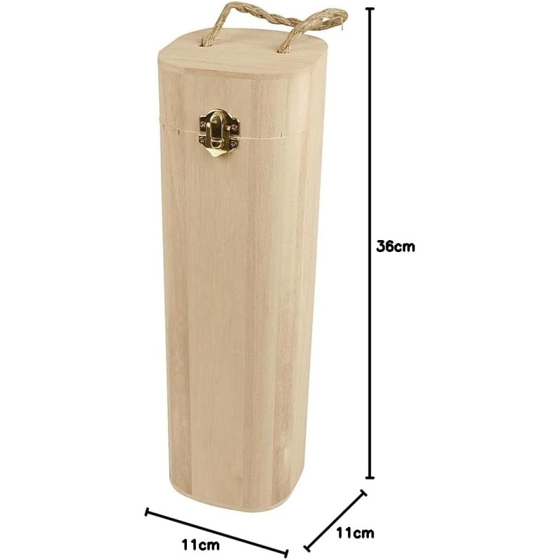 Boîte à vin avec ficelle