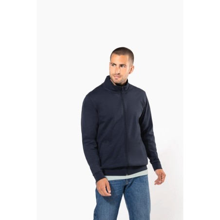 Veste molleton zippée homme