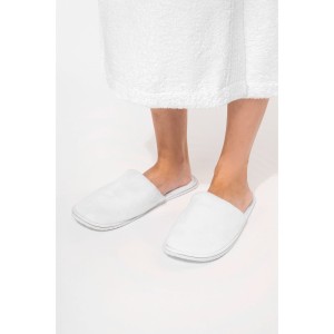 Chaussons en tissu éponge unisexe