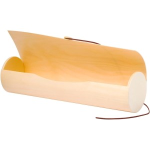 Coffret Vin en Bois Style Parchemin