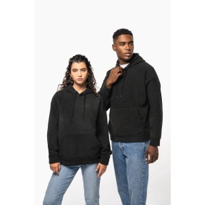 Sweat-shirt à capuche oversize en micropolaire recyclée unisexe