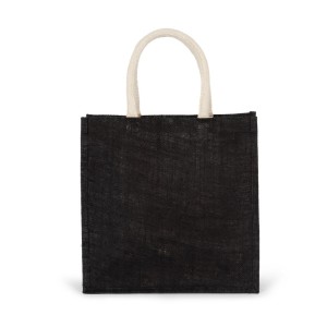 Sac style cabas en toile de jute - grand modèle