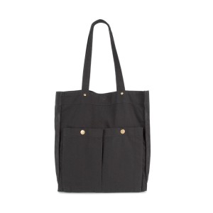 Sac à main à double poche frontale