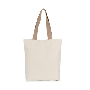 Sac shopping recyclé à fond plat