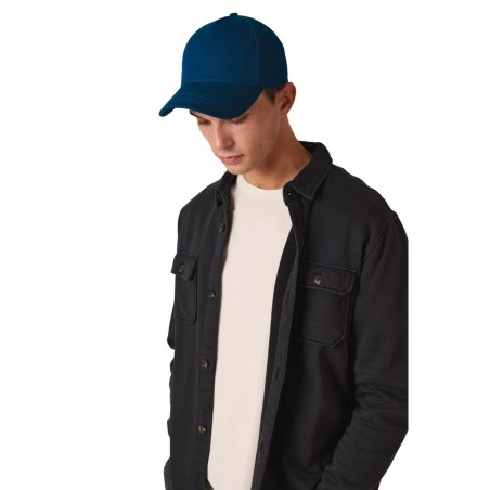 Casquette en coton bio 5 panneaux - K-up Gold Label