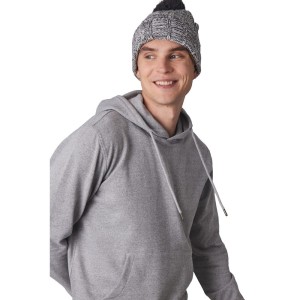 Bonnet à pompon avec revers