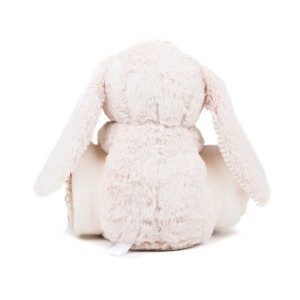 Peluche Lapin & couverture