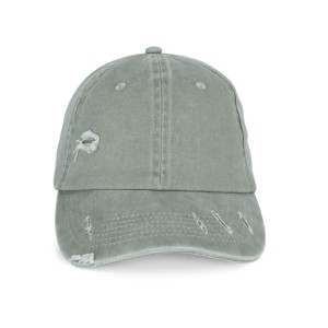 Casquette écoresponsable effet déchiré unisexe