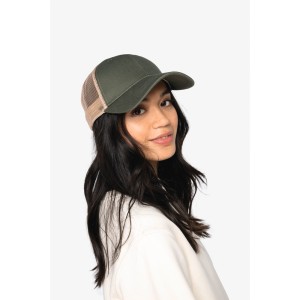 Casquette trucker écoresponsable 6 panneaux unisexe