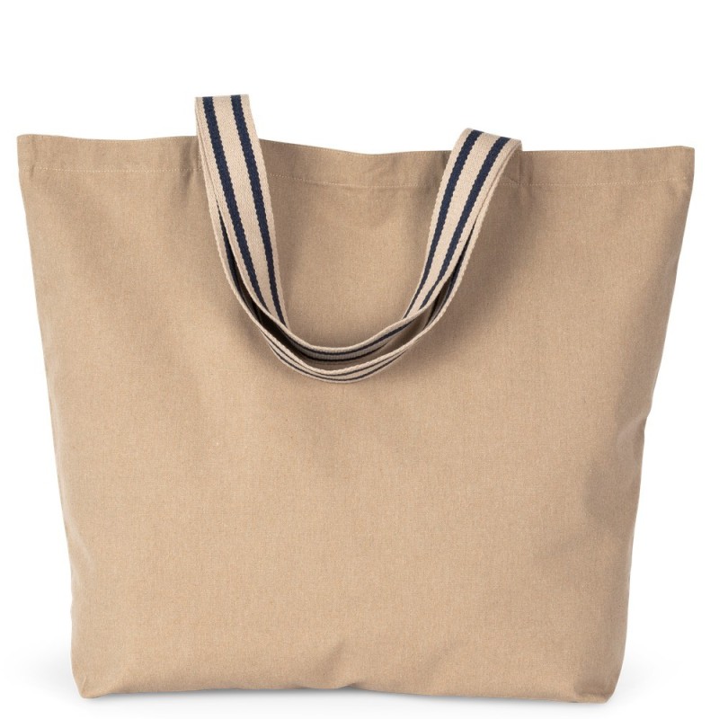 Hemp / Desert Sand / Horizon Blue Stripe