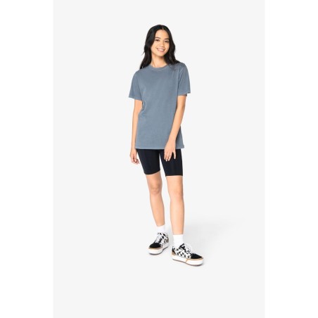 T-shirt écoresponsable délavé femme