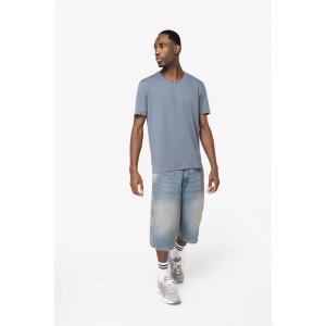 T-shirt écoresponsable slub bords francs homme