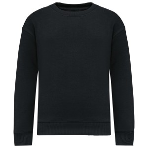 Sweat-shirt écoresponsable à col rond oversize enfant