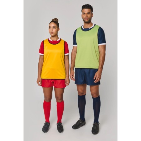 Chasuble de rugby réversible unisexe