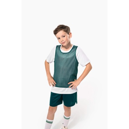 Chasuble réversible multisports enfant