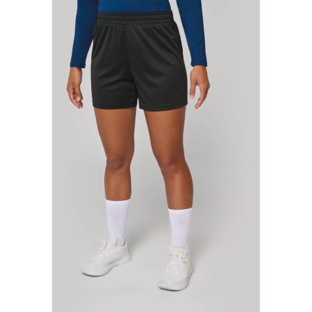 Short multisport en polyester femme
