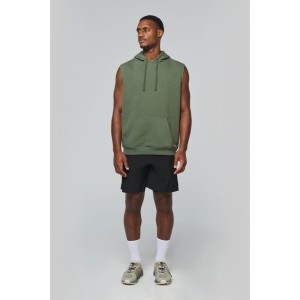 Sweat-shirt à capuche sans manches unisexe