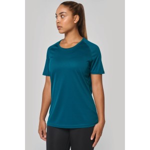 T-shirt de sport à col rond recyclé femme