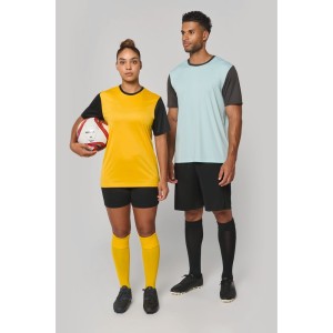 Maillot multisport manches courtes bicolore unisexe