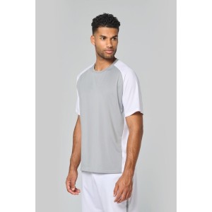 T-shirt de padel bicolore à manches raglan homme