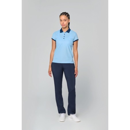 Polo piqué performance femme