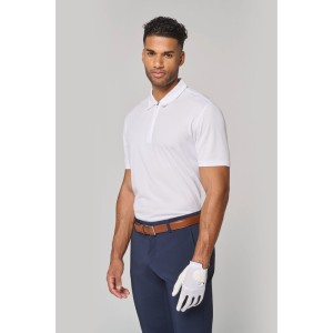 Polo de sport col 1/4 zip homme