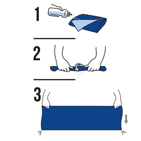 Serviette sport rafraîchissante - 100 cm x 30 cm