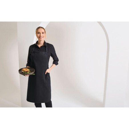 Tablier à bavette recyclé et biologique