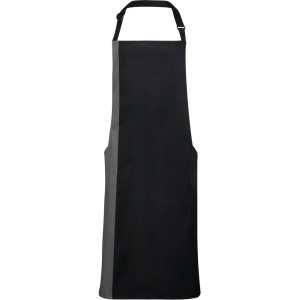 Tablier à bavette bicolore