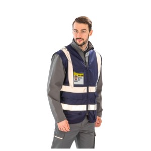 Gilet de sécurité zippé