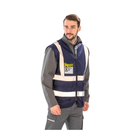 Gilet de sécurité zippé