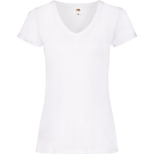 T-shirt femme col v Valueweight (61-398-0)