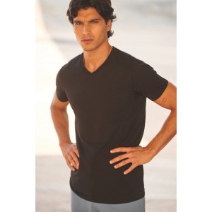 T-shirt homme col v Feel Good