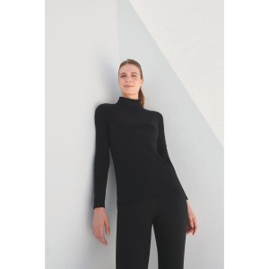 T-shirt Femme col roulé Feel Good