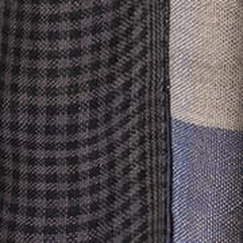 Blue Patchwork / Blue Checkerboard