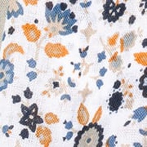 Chèche à motifs floraux unisexe