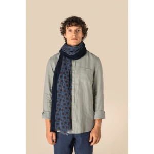 Chèche à motifs floraux unisexe