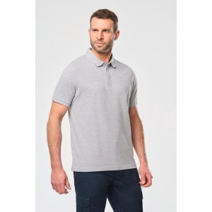 Polo col boutons pression manches courtes homme
