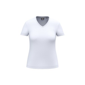 T-shirt écoresponsable col V antibactérien femme