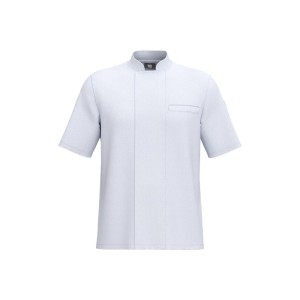 Veste de cuisine écoresponsable et respirante manches courtes unisexe