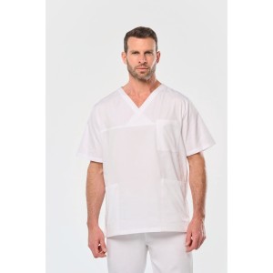 Tunique coton manches courtes unisexe