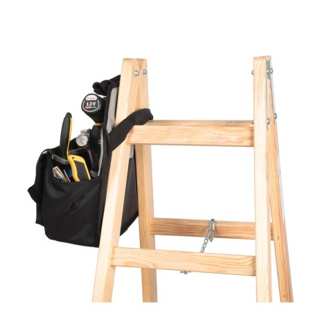 Sac à outils adaptable aux échelles portables
