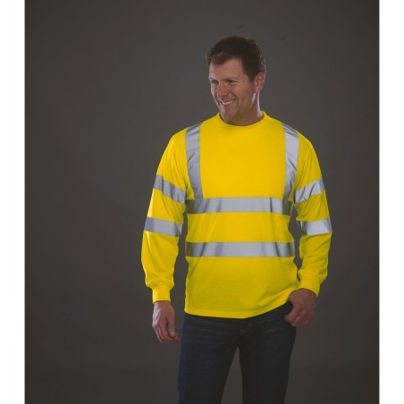T-shirt haute visibilité manches longues